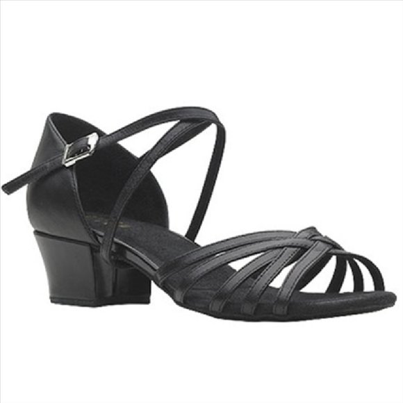 Bloch Shoes - Bloch Womens S0806L Annabella Black Latin Dance Shoes Heels Size 8 NEW
